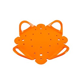 Malta Dynamics 4-Way Anchor Plate with 4 Connection Points, Powder Coated Steel Anchor for Wood, Metal, or Concrete Roofs, OSHA/ANSI Compliant