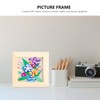 NUOBESTY Pack of 12 Unpainted Wood Picture Frames DIY Wooden