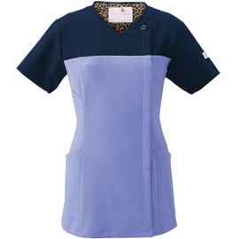 Wacoal HI Collection HI701 Women's Scrub, Medical Zip Scrub, Lab Coat, Stoecas × Dark Navy