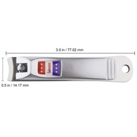 Pana Large Toe Nail Clipper Best Luxury Toe Nail Clippers, Sharpest & Most User Friendly Stainless Steel Toe Nail Clipper (Pack of 2 Pieces)