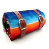 Genuine Leather Blanket Roll