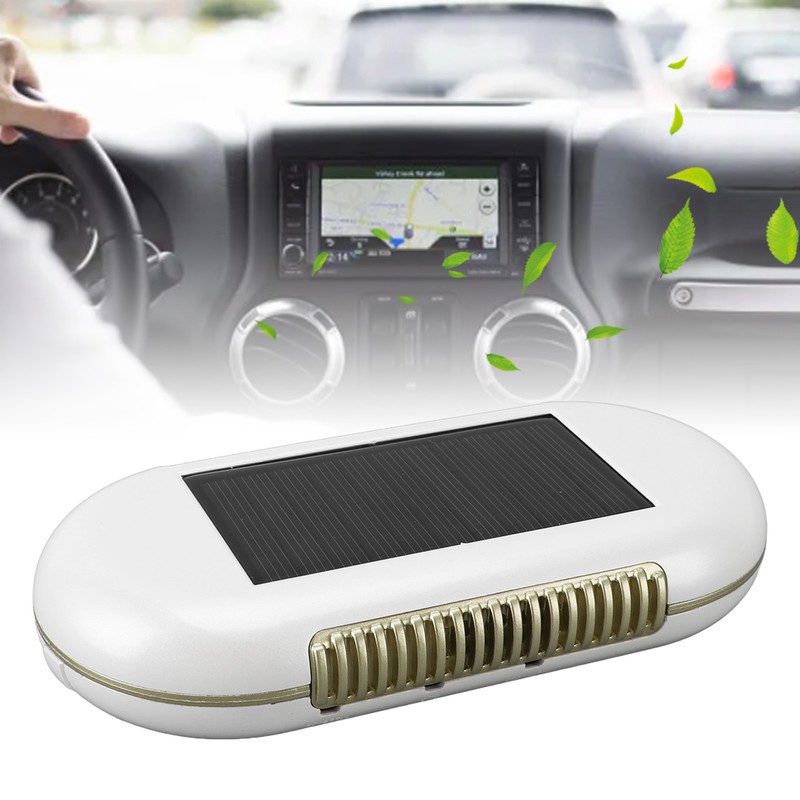 Solar Powered Car Air Purifier Car Air Freshener Solar Energy