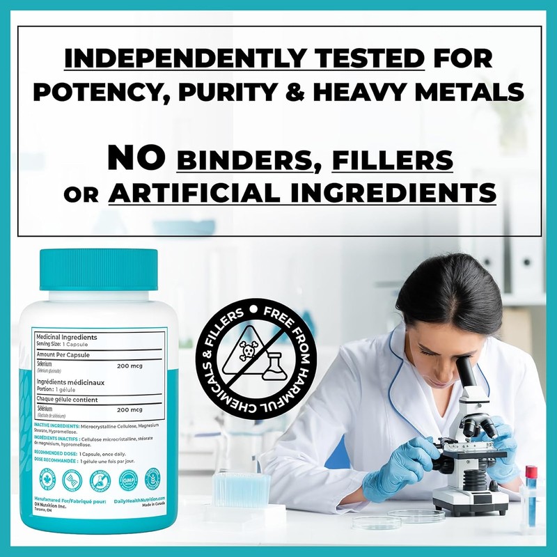 Extra Strength Max Absorb Selenium Glycinate 200 mcg | 160