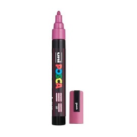 POSCA Paint Marker, PC-5M, Medium, Raspberry