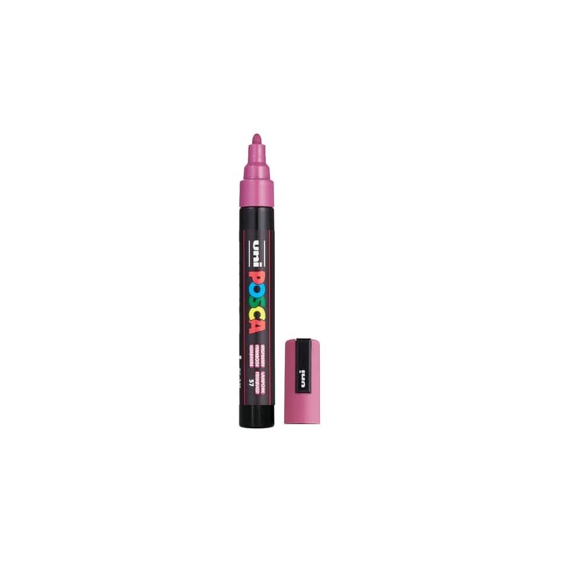 POSCA Paint Marker, PC-5M, Medium, Raspberry