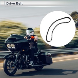 RATCHROLL 132T Motorcycle Drive Belt V-Belt for Harley Davidson FXST FLST 1986-1994 with A 70 Tooth Pulley No.4002386/40023-86/1204-0046