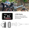 Electric Bicycle 36V/48V 30A Controller with LCD8H Display Panel Kit