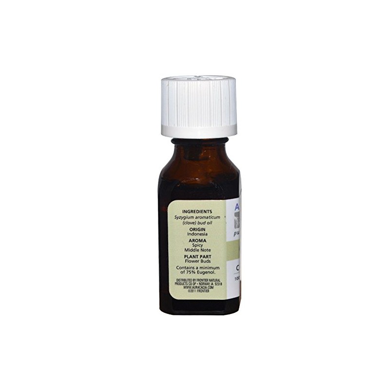 Aura Cacia Clove Bud Essential Oil (0.5Oz)