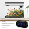 Brifit Aquarium Thermometer, Mini Aquarium Thermometer Digital, LED Display, Touch