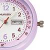 Nurse Short Chain Watch with Date and Day Display, NEW,