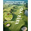CIGMAN 1312Y Laser Golf Rangefinder with Side Touch Screen, Tilt