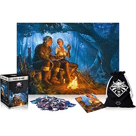Good Loot The Witcher: Journey of Ciri 1000 Piece Puzzle with Poster and Bag 68 x 48 cm for Adults and Children from 14 Years Ideal for Christmas and Gift Game Artwork Motif