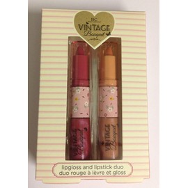 Body Collection Vintage Bouquet Lipgloss & Lipstick Duo Gift Set