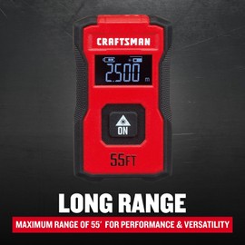 CRAFTSMAN 55 ft. Pocket Laser Distance Measurer (CMHT77721)