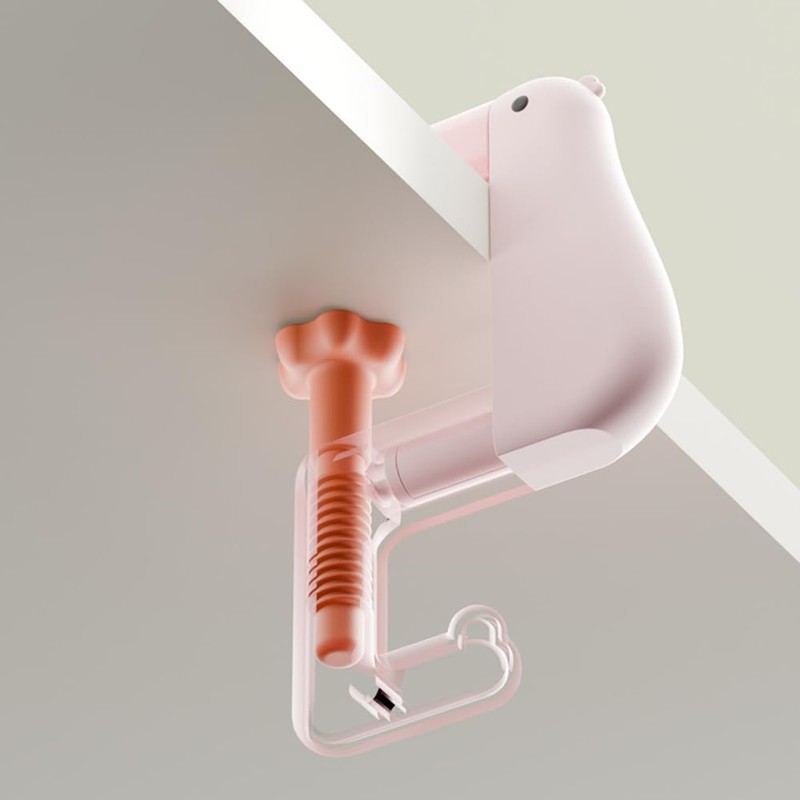Pack of 3 Bag Holders for Table, ABS Material Bag