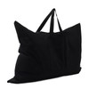 Portfolio Bag Black 38x26in Large Capacity Thick Canvas Light Weight