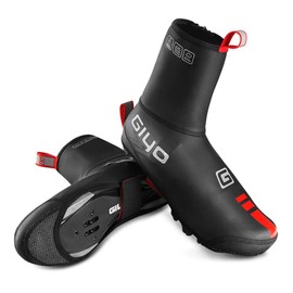 Lixada Winter Cycling Shoe Covers Windproof Rain Cover for Men Women Road Bike Shoe Covers Elastic Anti Slip Warm for Cycling S-XXL (EU Size: 36.5-46)
