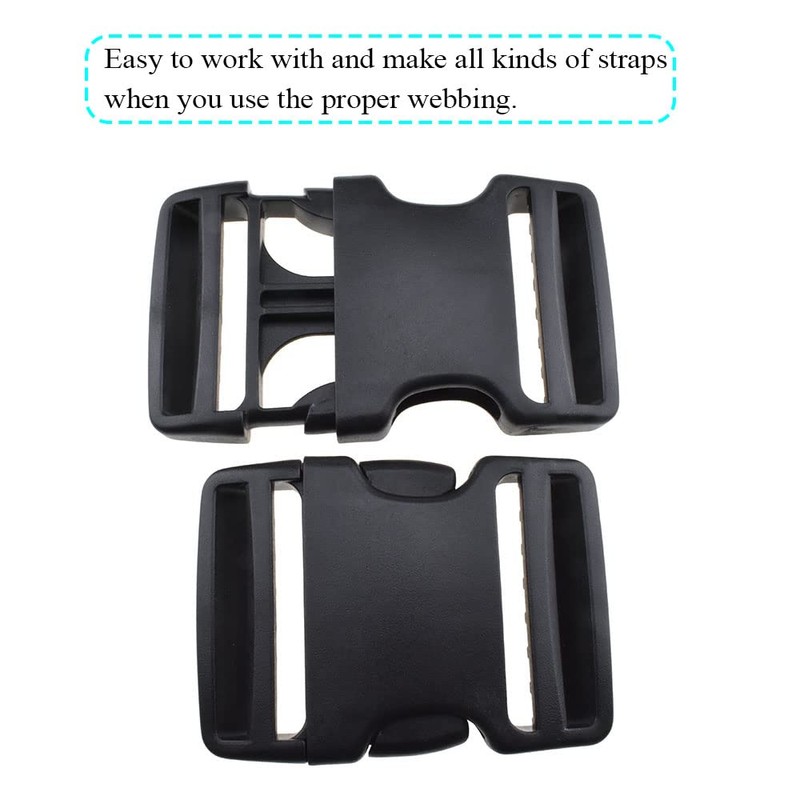 Hao Pro 2" Width Quick Side Release Buckles Speedy Pinch
