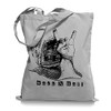 Ma2ca® Rock n Roll Slug WM101 Jute Bag, light grey