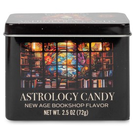 Archie McPhee Astrology Candy - A Cosmic Treat of Purple & Blue Striped Candies Inspired by the Magic and Mystique of New Age Bookstores