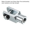 PATIKIL M8x1.25 Air Cylindrical Rod Clevis End, 2 Female Threads,