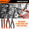 REALTEK 100 Piece Mechanic Tool Set, Car Tool Kit, Cr-V