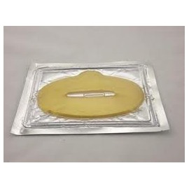 1 x Pack New Crystal 24K Gold Powder Gel Collagen Lip Mask Masks Sheet Patch, Anti Ageing Aging, Remove Lines, Dry Lips, Skincare, Anti Wrinkle, Moisturising, Moisture, Hydrating, Uplifting, Whitening, Remove Blemishes. Firmer, Smoother, Tone, Regenerati