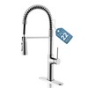 Lavatrum 22‘’ Extra-Tall Polished Chrome Kitchen Faucets,Commercial High Arc Single