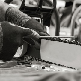 Chainsaw File, Pack of 6 Round Files for Chainsaws, Chainsaw Files, for Manual Sharpening of Saw Chains, 5.5 mm