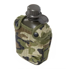 Army Combat Military Water Bottle DPM US GI British Camo Waist Belt Pouch Clip