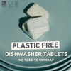 Homethings, 40 Eco-Friendly Dishwasher Tablets, Eco 3-in-1 Dishwasher Tabs, Highly
