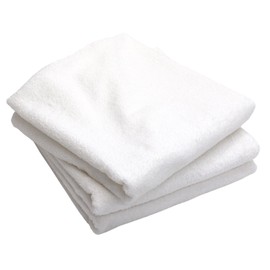 Senshu Bath Towel, Made in Japan, 6 Colors, 6.7 lbs (800 Monme), Set of 3, 100% Cotton, Commercial Towel, White, Instant Absorption, Quick Drying, Lightweight, Thin, Indoor Drying, Durable, Solid Color