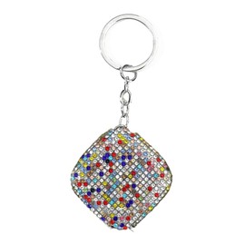 ARFUKA Retractable Tape Measure Small Measuring Tape Rhinestone Cover Tape Measures 40-inch (1.02-Meter) Length with Keychain for Body Measuring Sewing Craft Cloth