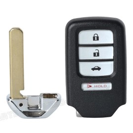 KeylessAutoParts 2x ACJ932HK1210A for Honda CR-V CR-Z 2015 2016 Smart Keyless Remote Car Key Fob