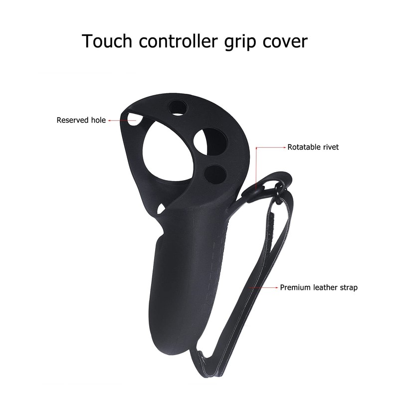 Silicone Grip Cover for Meta Quest Pro, Protector Cover Compatible