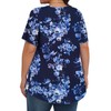 Tencede Womens Plus Size Tops Shirts Short Sleeve Crew Neck