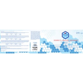 Pyclor Sodium Hypochlorite 6.15% Commercial Liquid Bleach - Water Treatment, Pressure Washing, Surface Cleaner Disinfectant (1 Gallon)