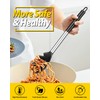 Pack of 2 Silicone Pasta Fork, Kitchen Heat Resistant Noodle