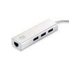 LevelOne USB-0503 Gigabit USB Network Adapter with USB Hub