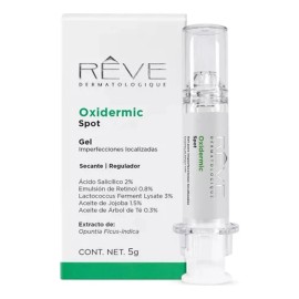 Reve Oxidermic Spot Gel Para Imperfecciones Localizadas Momento De Aplicación Día/noche Tipo De Piel Grasa