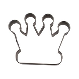 Crown-Shaped Stainless Steel Cookie Cutter 7.5 cm Approx.