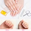 Mudder 4 Pack Glass Nail File Shiner Files Kit Crystal
