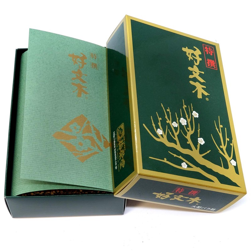 Lacquer Pludough Incense, Special Selected Bunwood, Large Rose Fill, Set