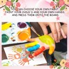 Motipuns 6 Sets Flower Bouquet Handprint Art Craft DIY Kit