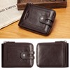 HUMERPAUL Leather Bifold Wallets for Men with RFID Blocking Large