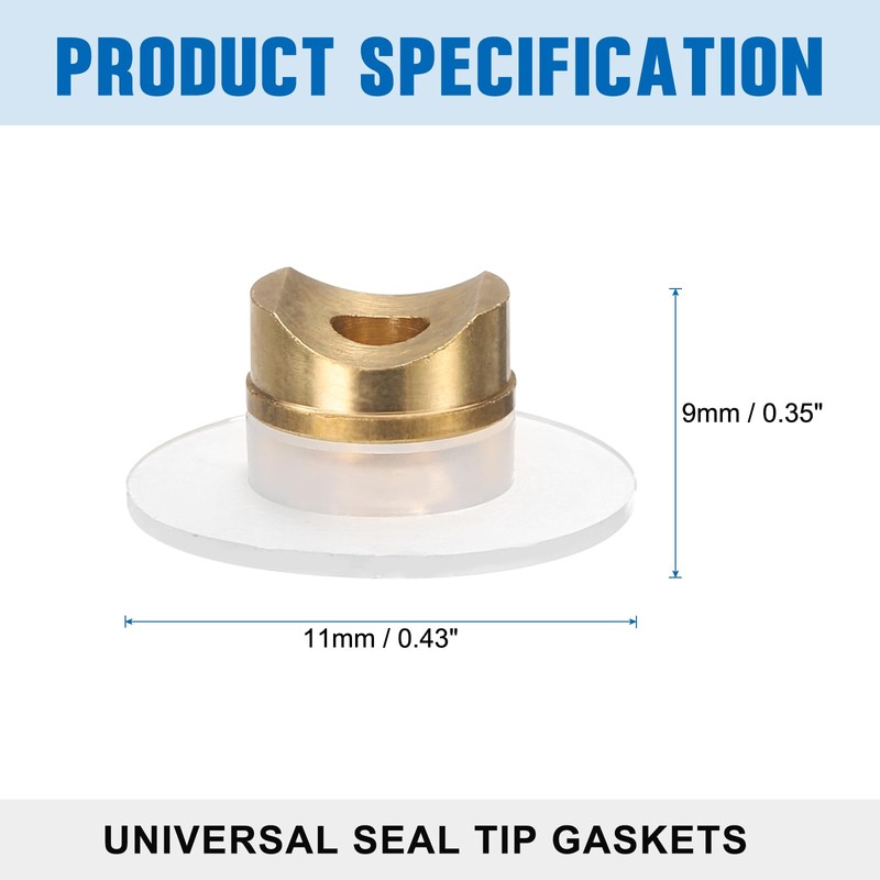 sourcing map Seal Tip Gaskets, Airless Paint Sprayer Replace Gaskets