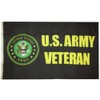 3x5 U.S. Army Veteran Seal 100D 5x3ft Premium Flag Grommets