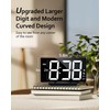 GOLOZA Digital Alarm Clock for Bedroom, Digital Clock with Modern