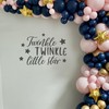Capiont Twinkle Twinkle Little Star Gender Reveal Backdrop Sticker