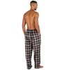 INSIGNIA 2 Pack Mens Fleece Check Pyjamas Lounge Pants Bottoms